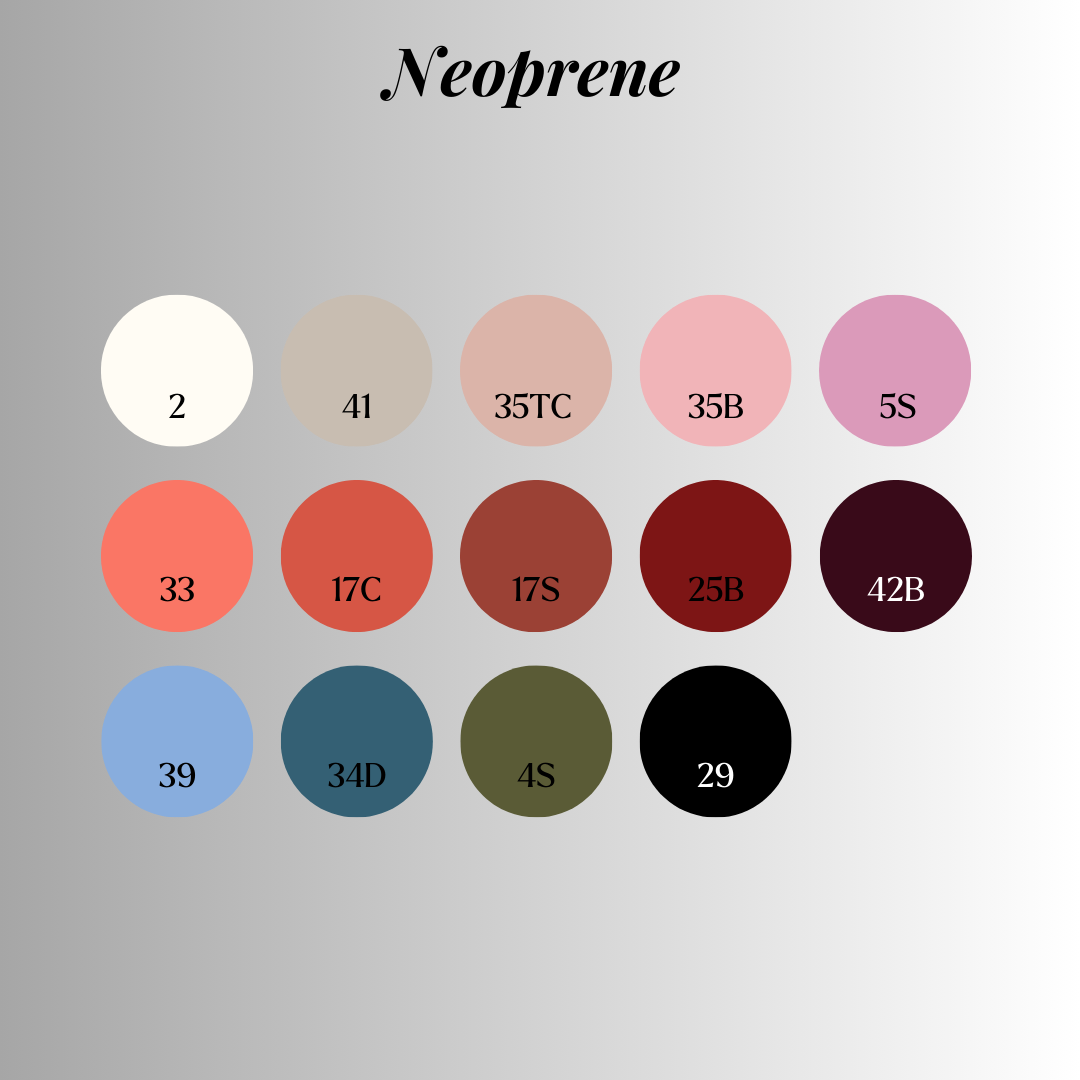 Neoprene Bridemaids Gown Package