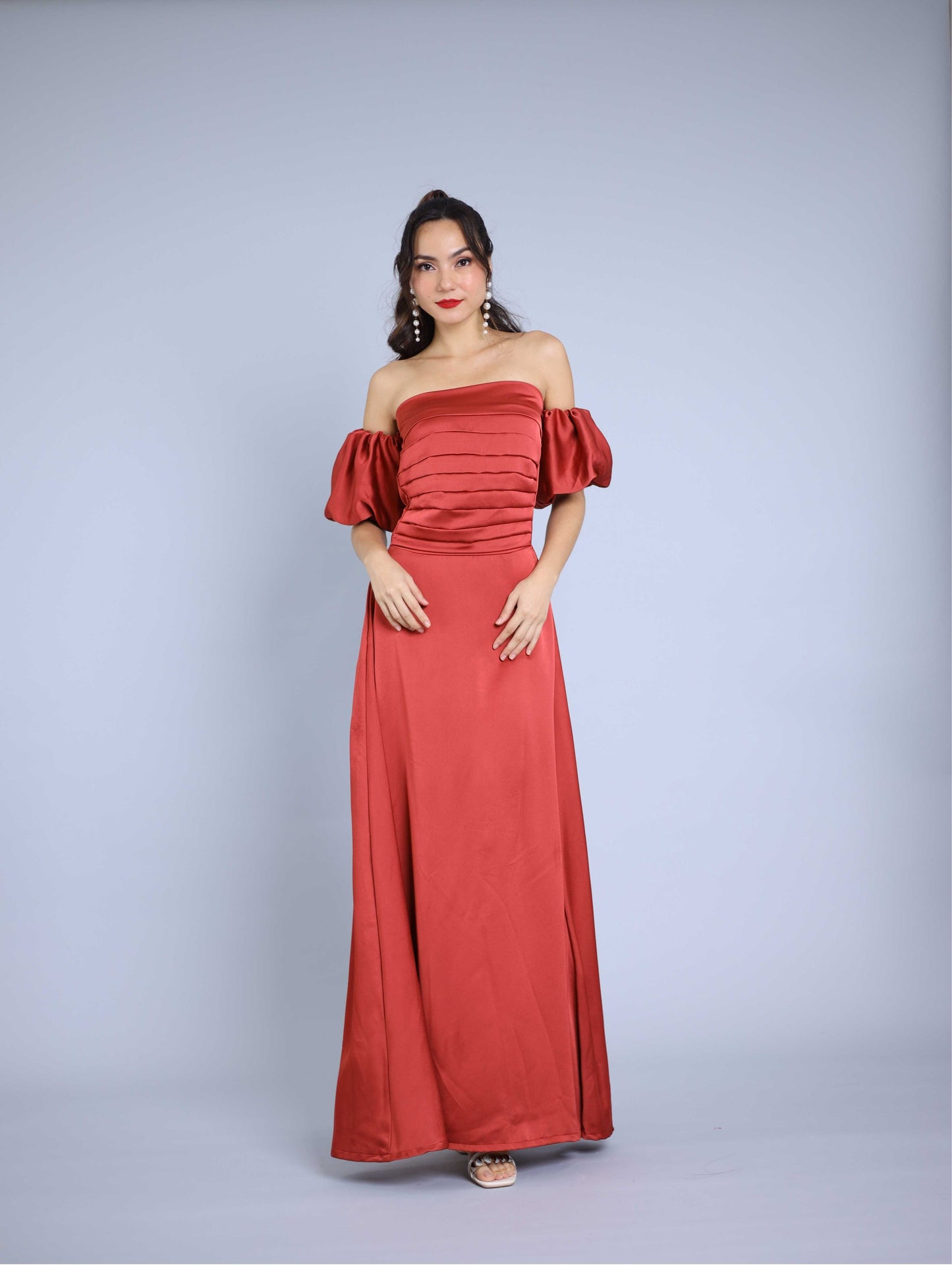 Structured Satin: Rebecca Gown