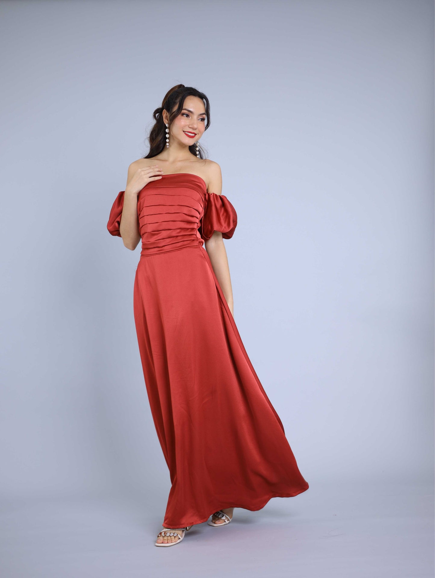 Structured Satin: Rebecca Gown