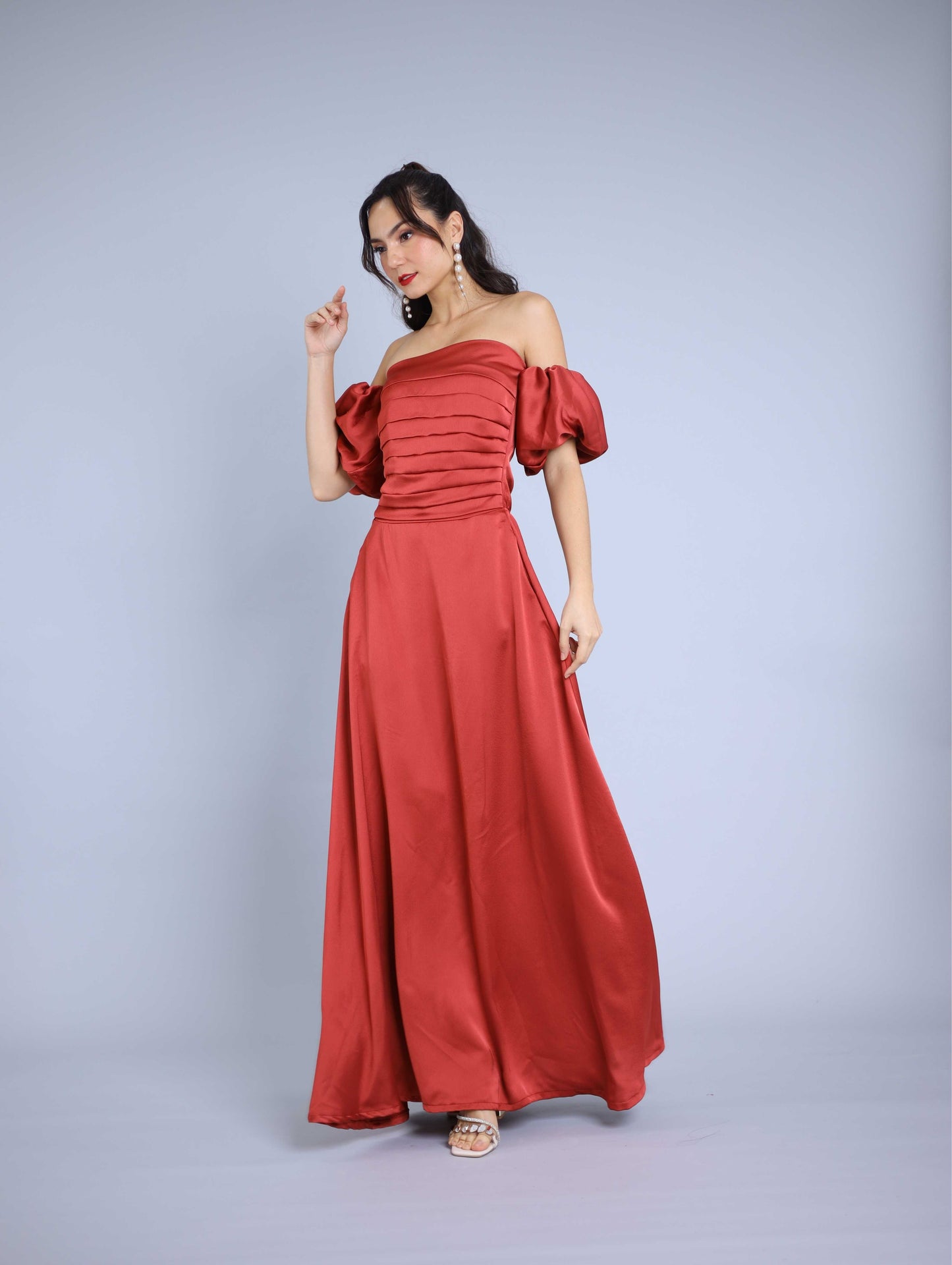 Structured Satin: Rebecca Gown