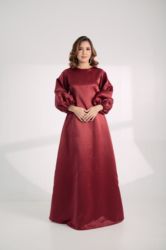 Satin: Yarema Evening Gown