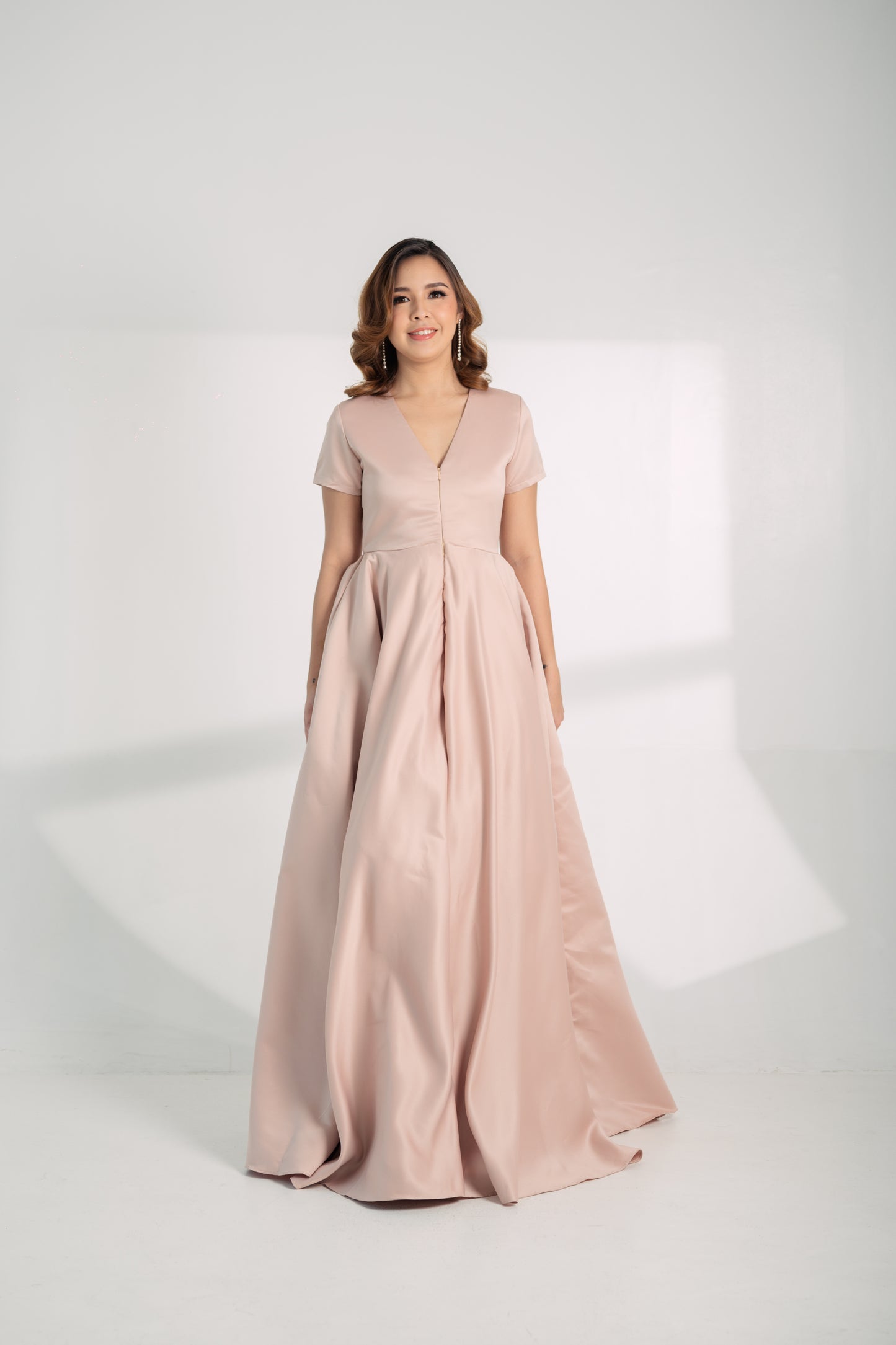 Satin: Yara Evening Gown