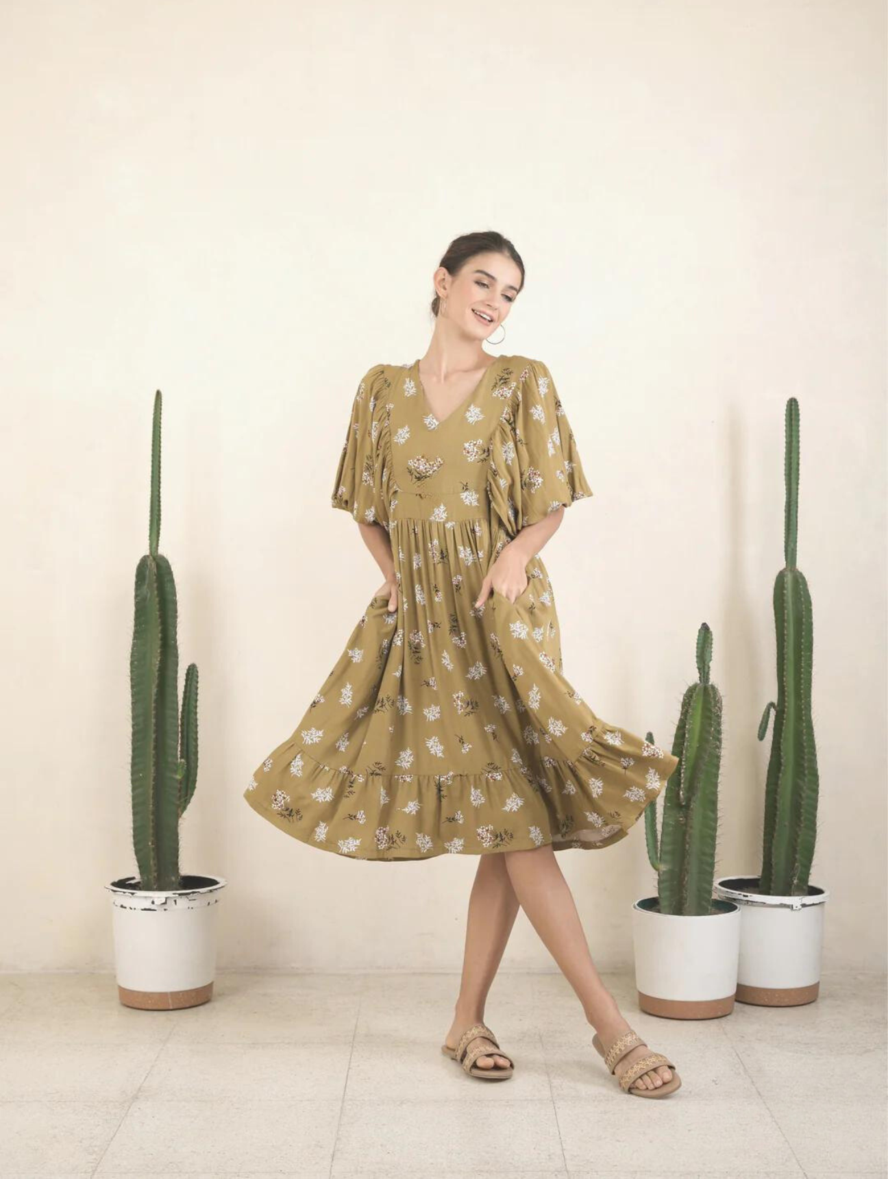 Casual: Beyonce Midi Dress