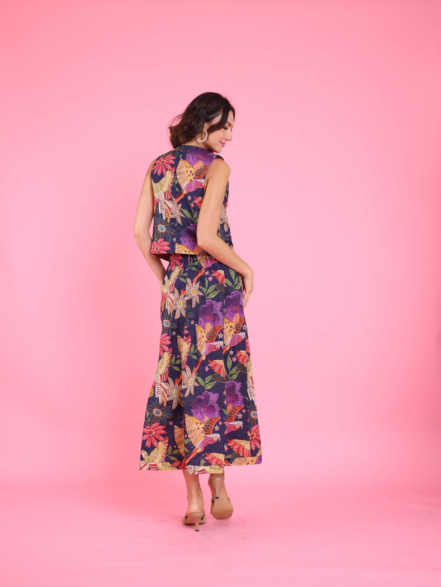 Print Series: Avian Dreams - Sophia A-Line Maxi Skirt