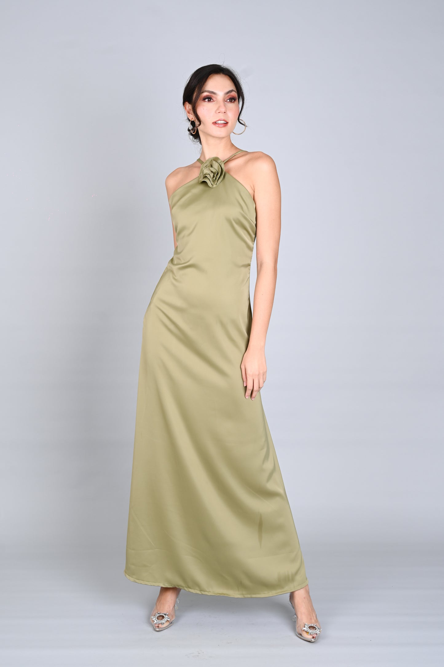 Soft Silk: Xara Evening Gown
