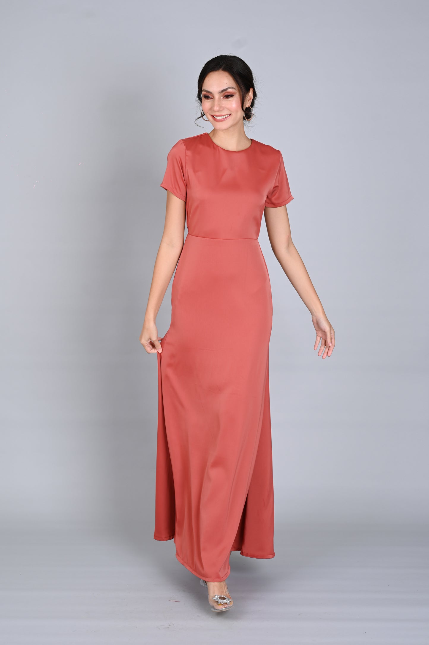 Soft Silk: Xiah Evening Gown
