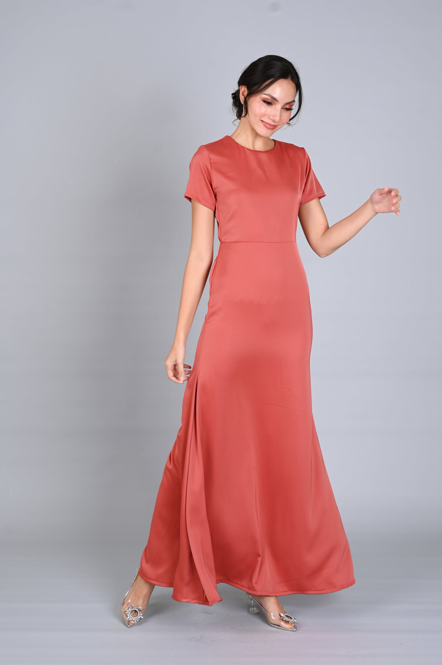 Soft Silk: Xiah Evening Gown