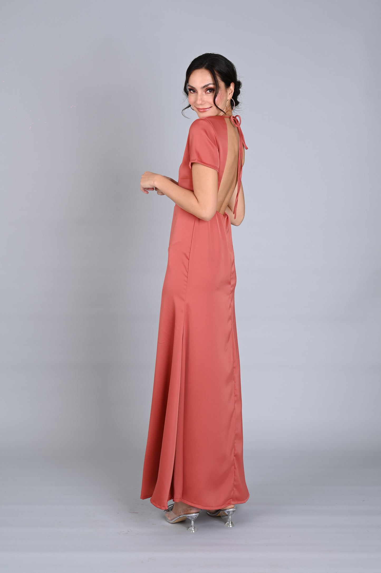Soft Silk: Xiah Evening Gown