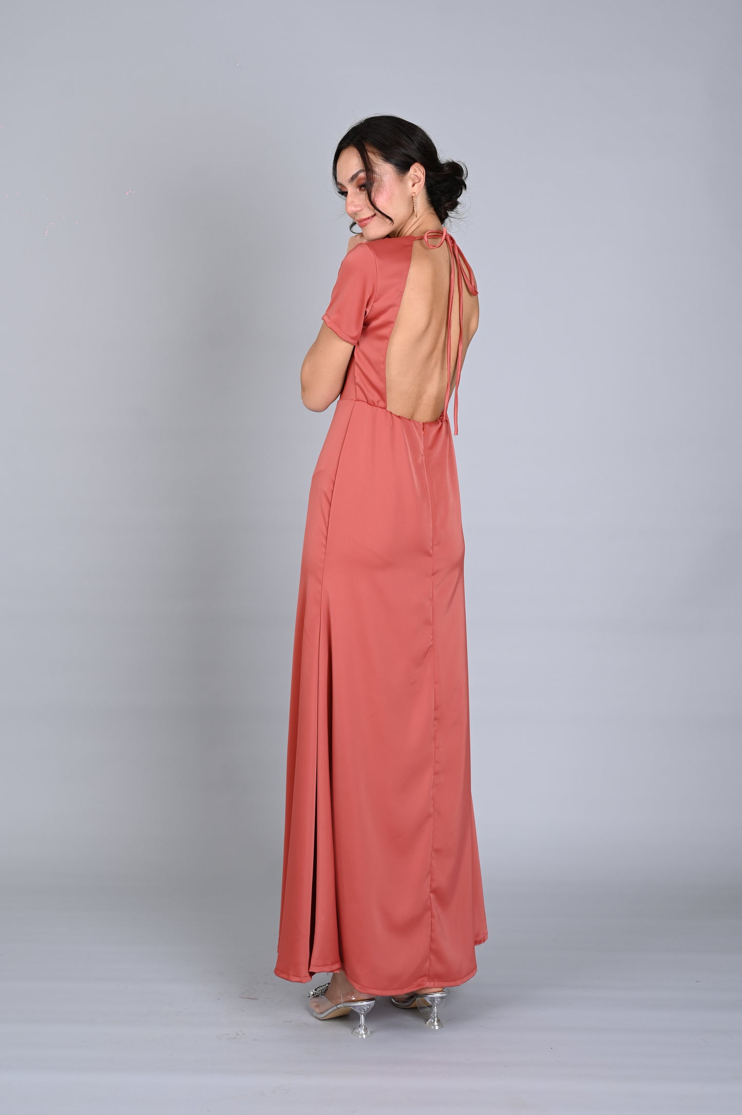 Soft Silk: Xiah Evening Gown