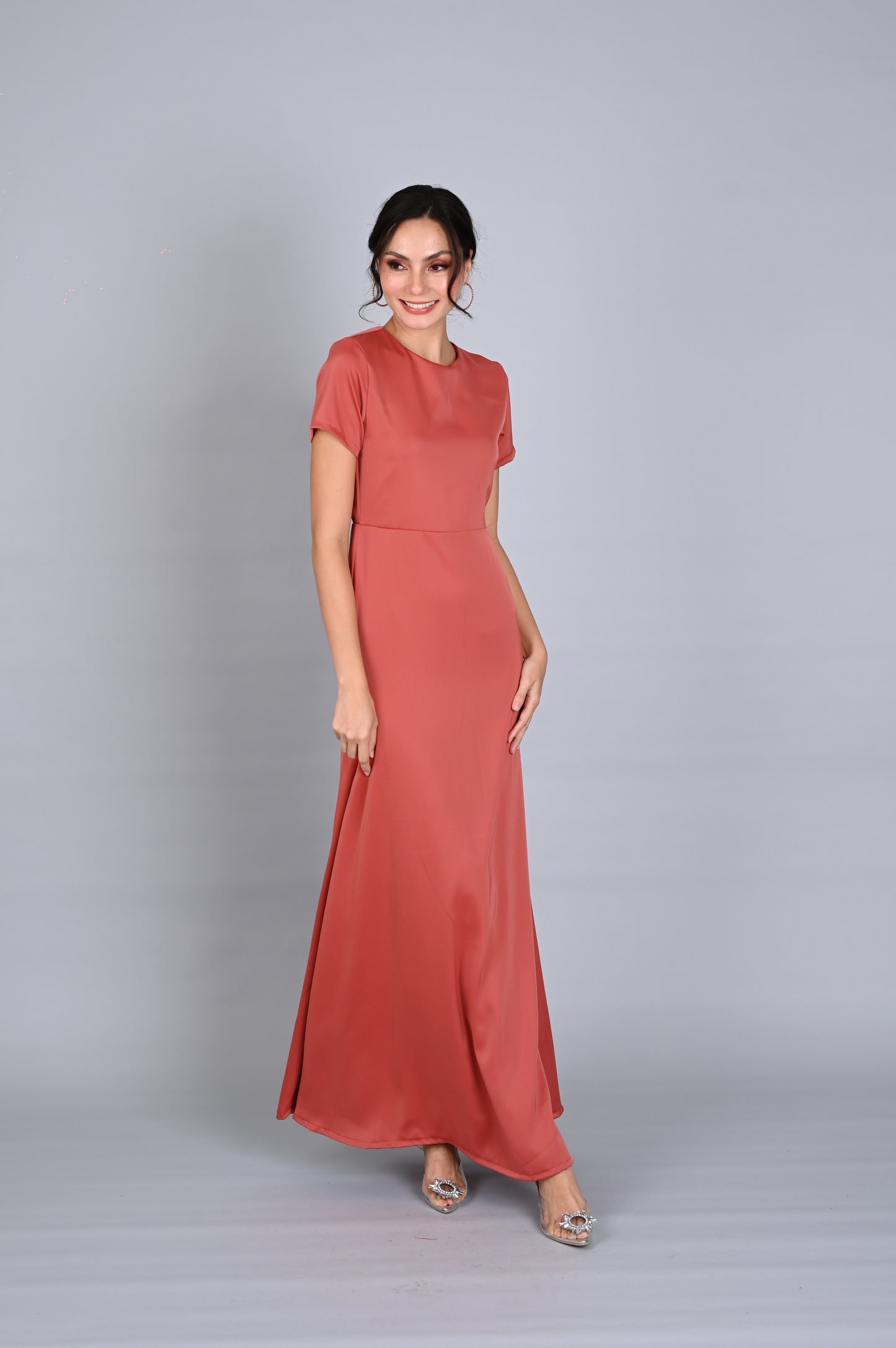 Soft Silk: Xiah Evening Gown