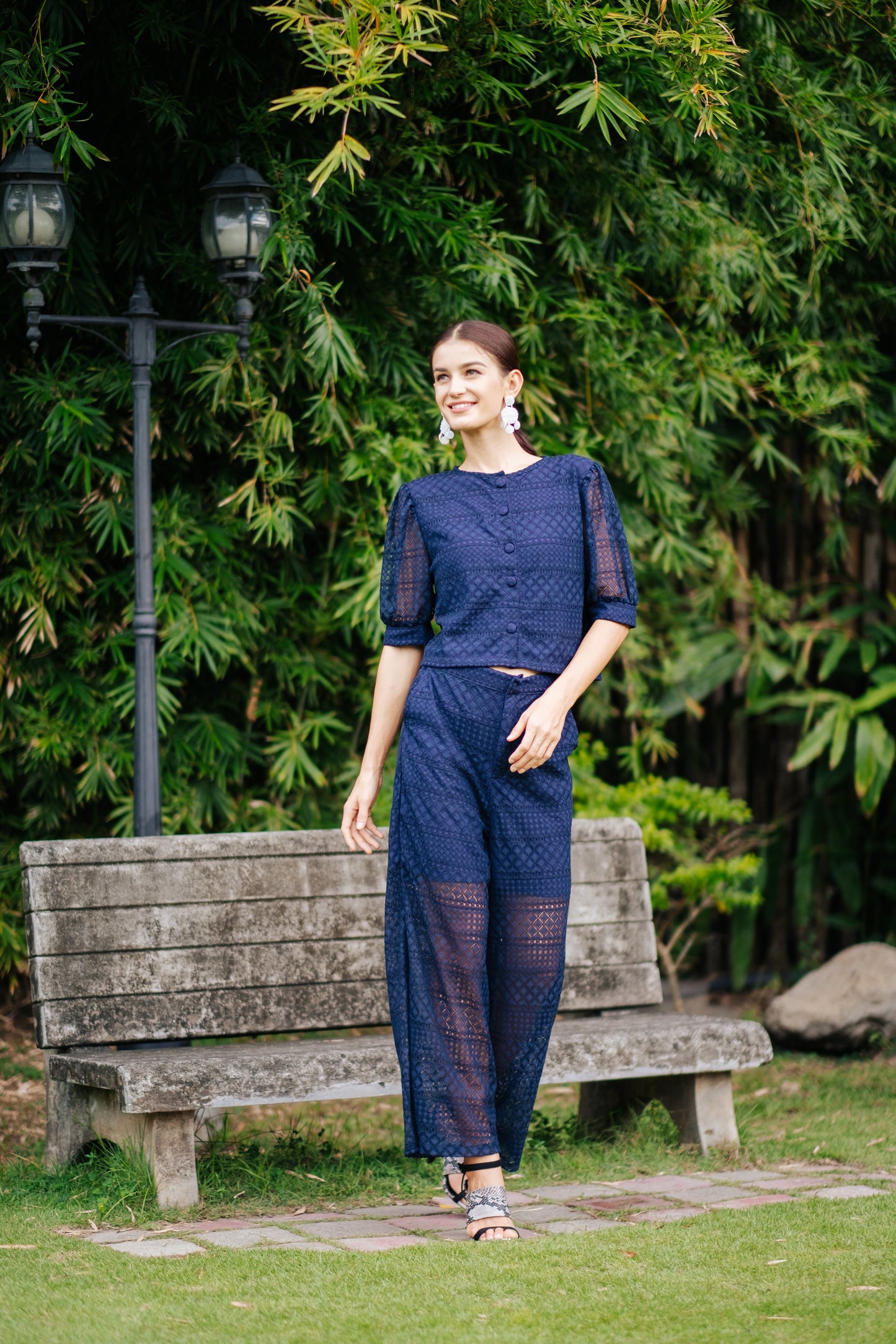 Lace: Gail Top and Pants Set