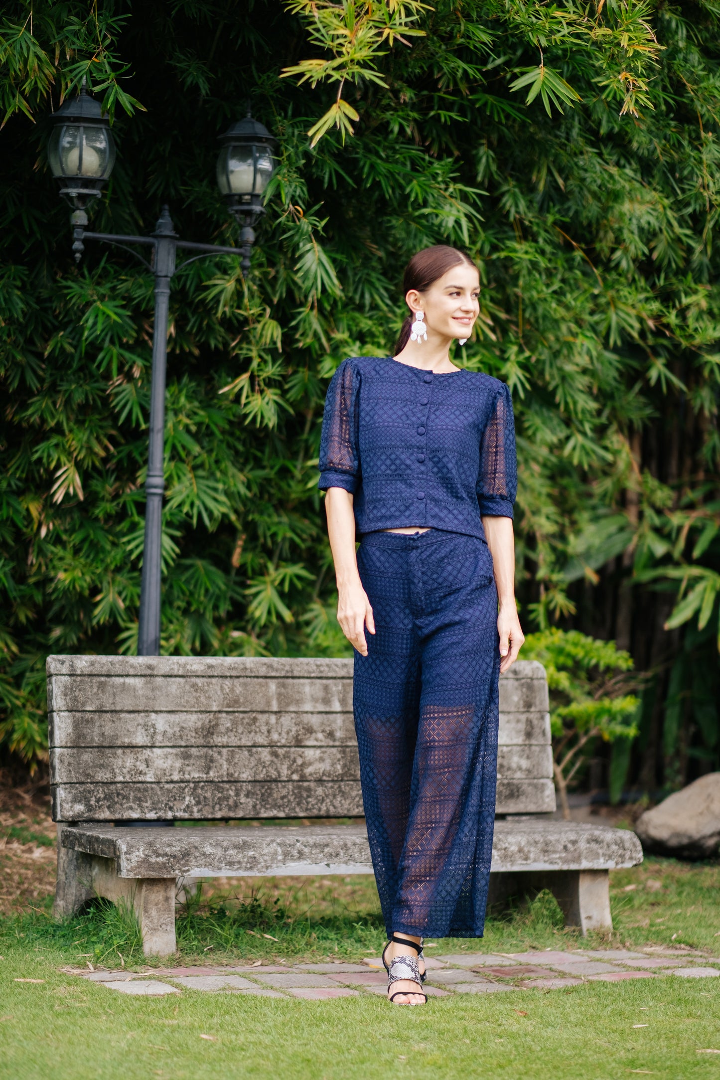 Lace: Gail Top and Pants Set