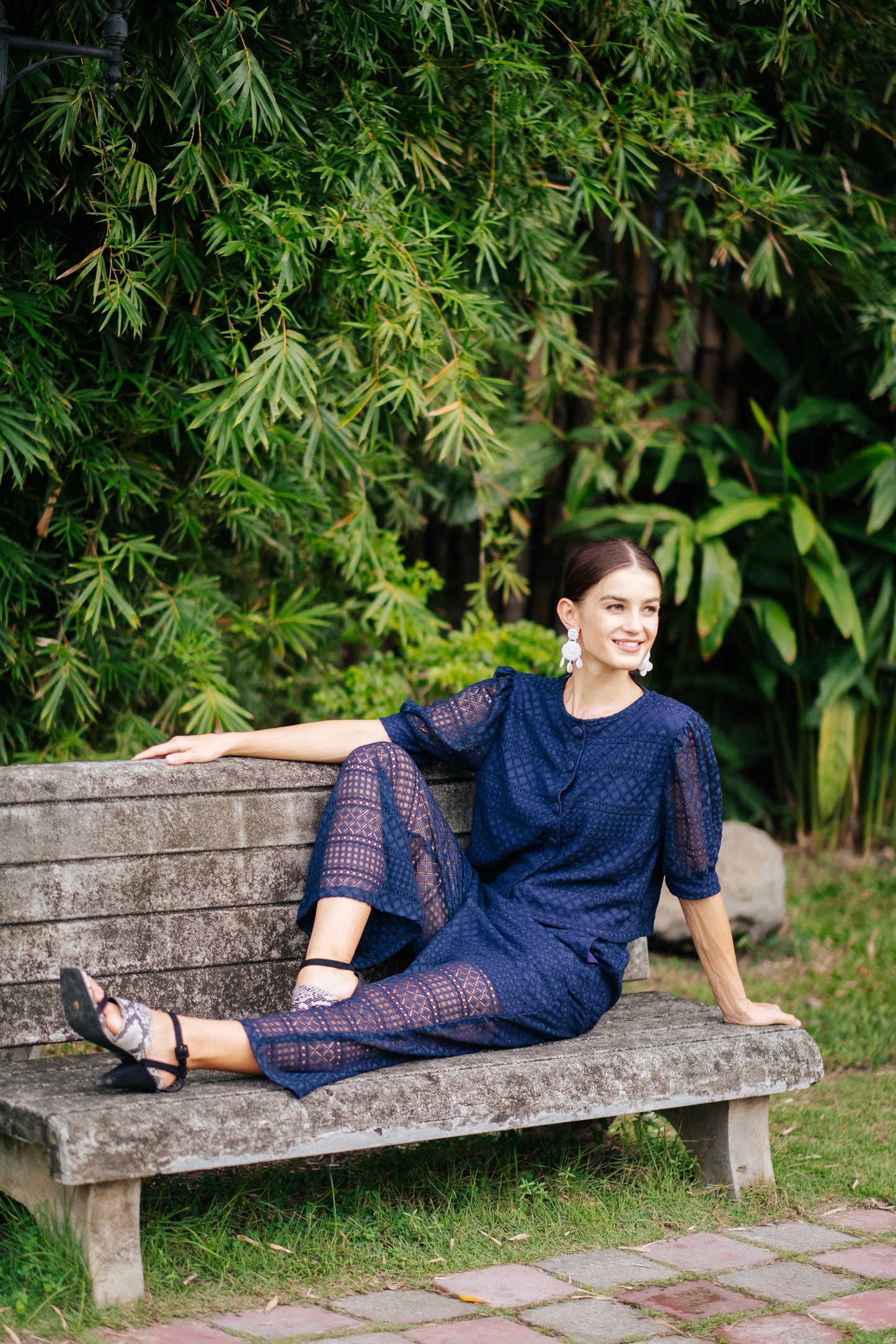 Lace: Gail Top and Pants Set