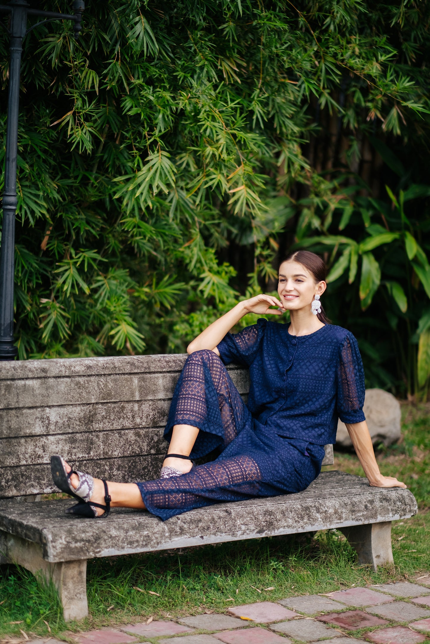 Lace: Gail Top and Pants Set