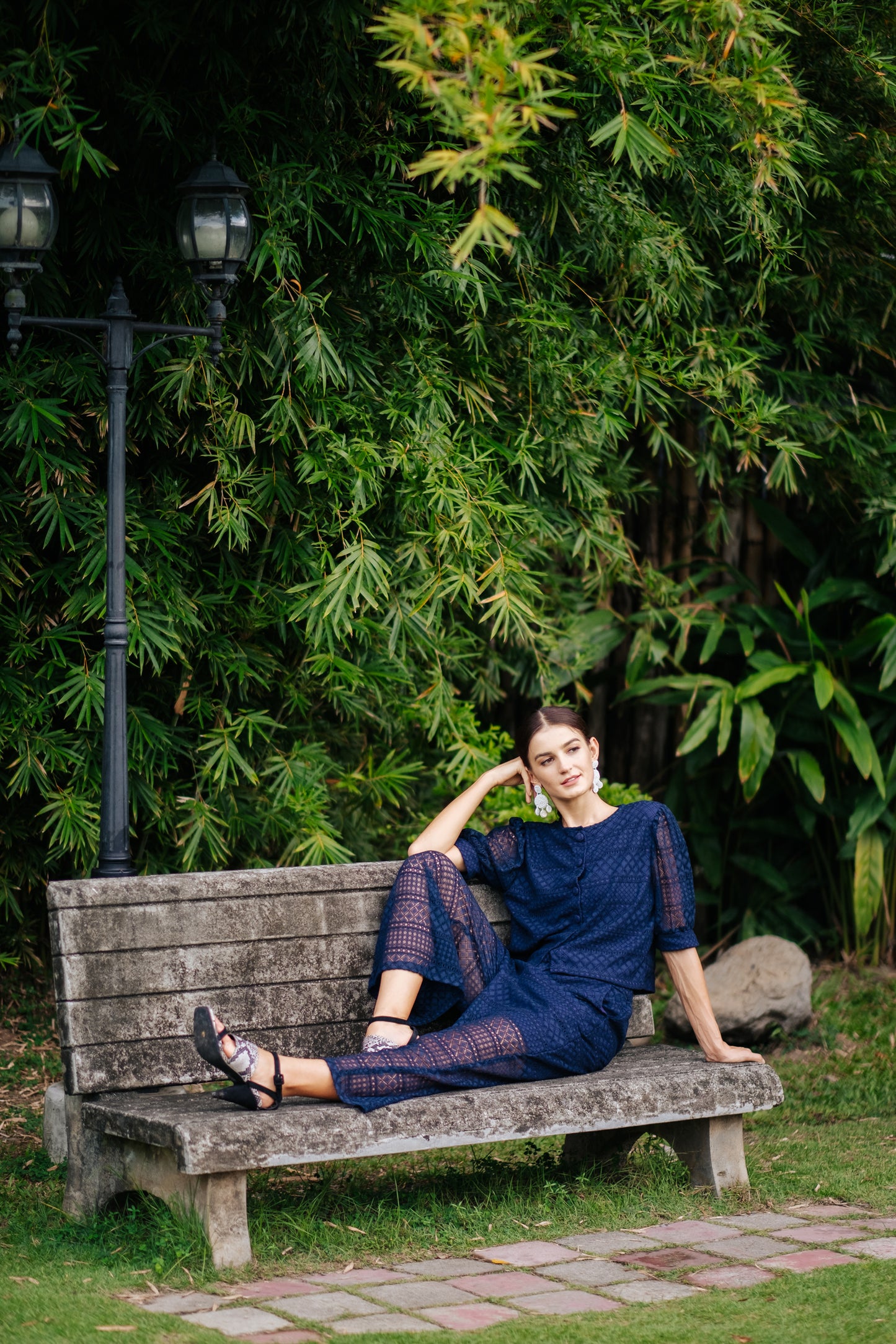 Lace: Gail Top and Pants Set