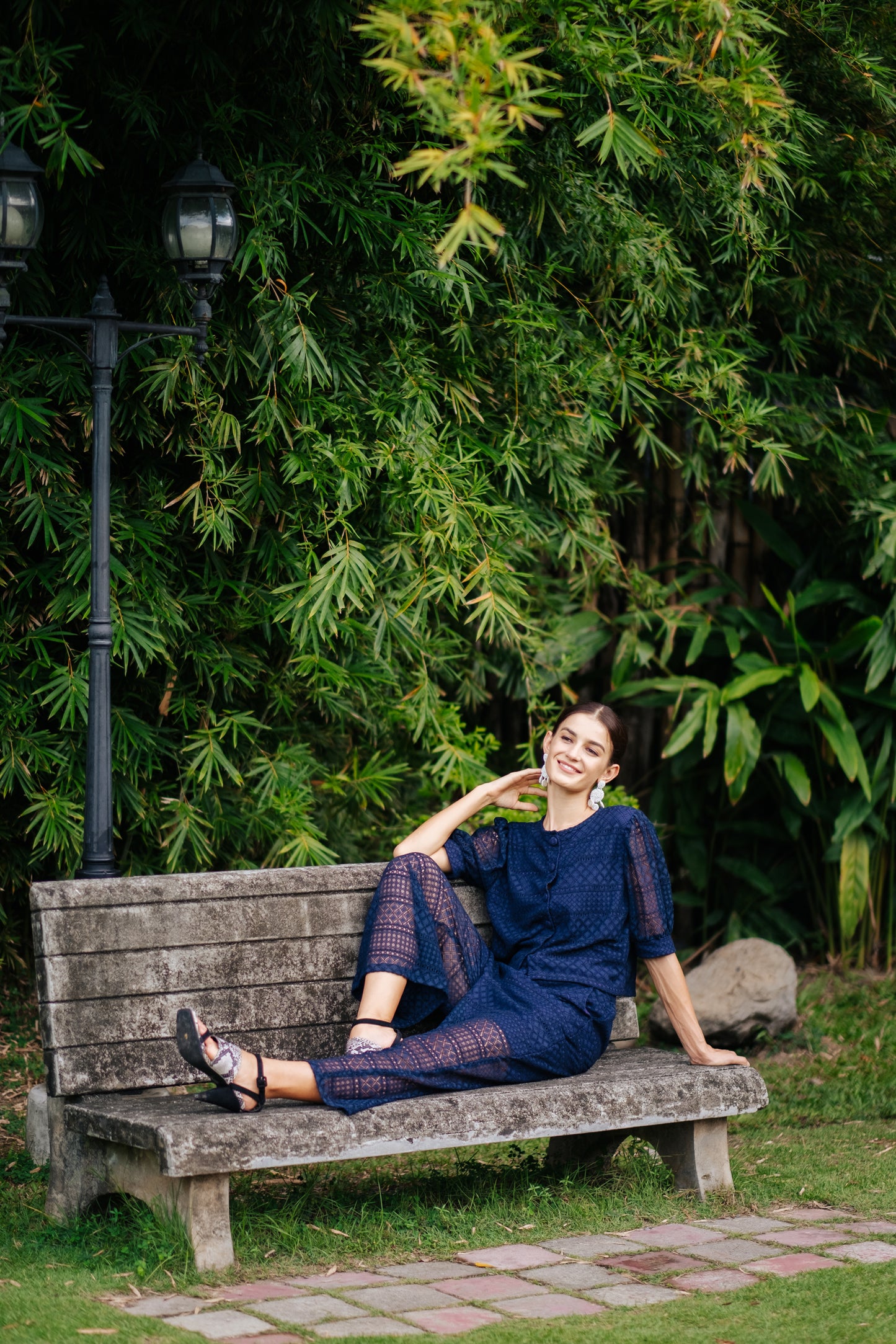 Lace: Gail Top and Pants Set